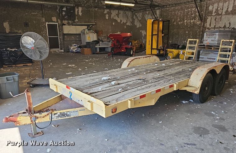 image for item NT9752 1987 Blue Diamond  utility trailer