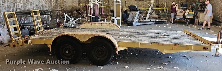 image for item NT9752 1987 Blue Diamond  utility trailer