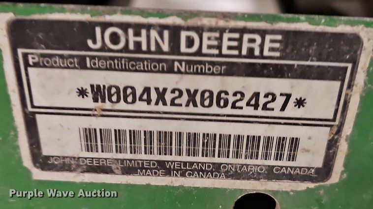 image for item NT9755 2001 John Deere Gator 4x2  utility vehicle