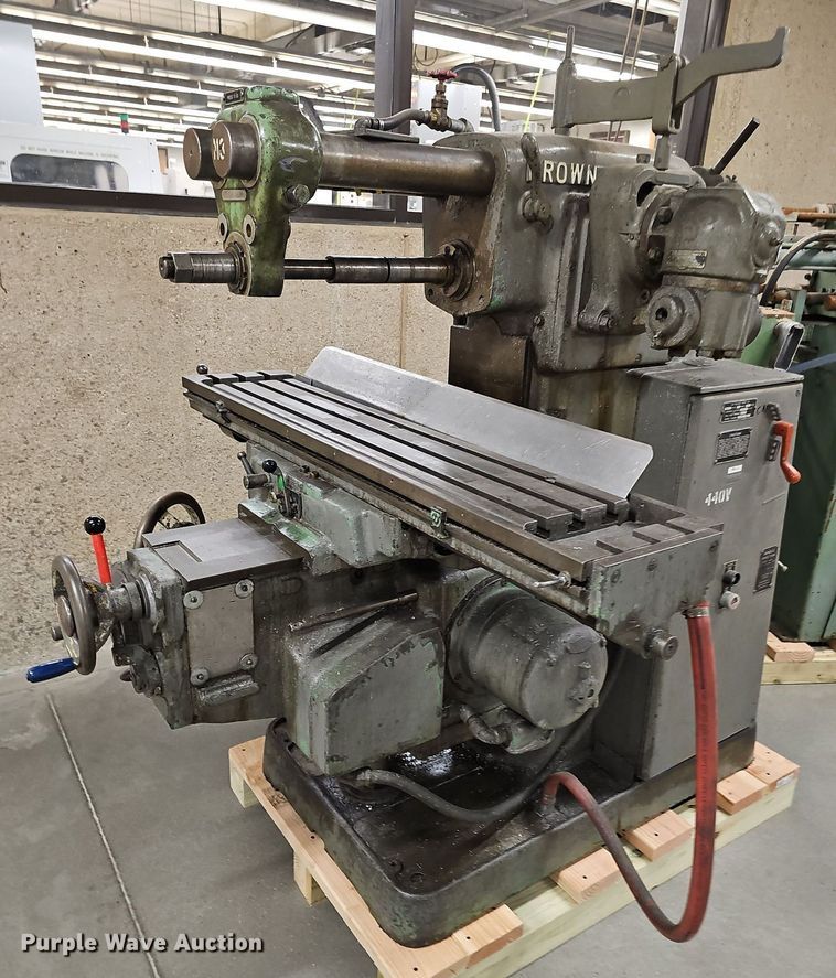 image for item NX9685 Brown & Sharpe No. 2 Plain  milling machine