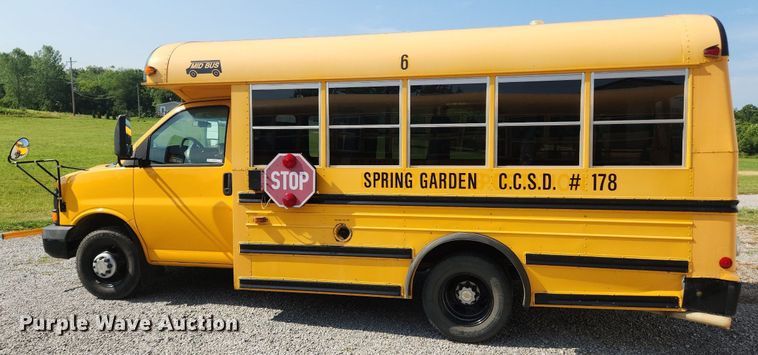 image for item OK9593 2003 Chevrolet Express G3500  school bus