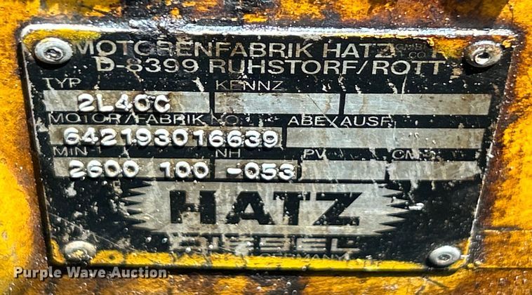 image for item OK9611 1994 LeeBoy 1000B  paver