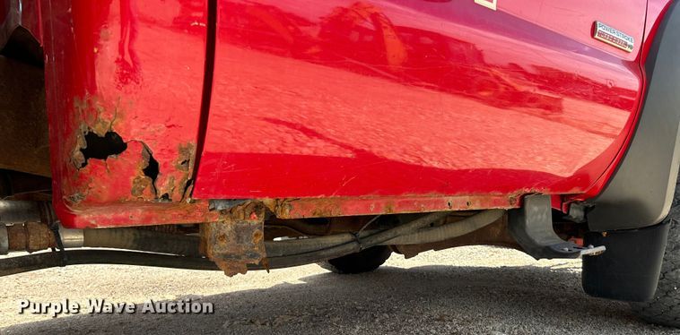 image for item OK9612 2005 Ford F550 Super Duty  dump flatbed truck