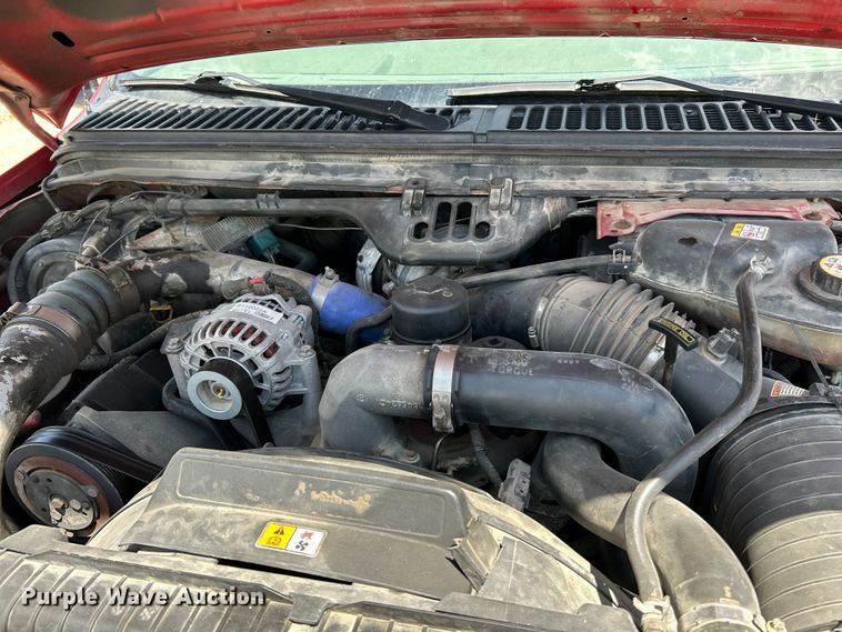 image for item OK9612 2005 Ford F550 Super Duty  dump flatbed truck