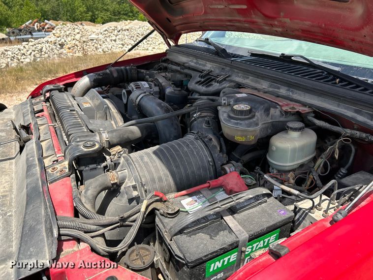 image for item OK9612 2005 Ford F550 Super Duty  dump flatbed truck