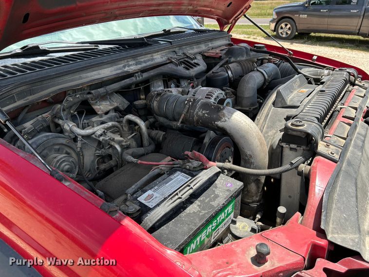 image for item OK9612 2005 Ford F550 Super Duty  dump flatbed truck