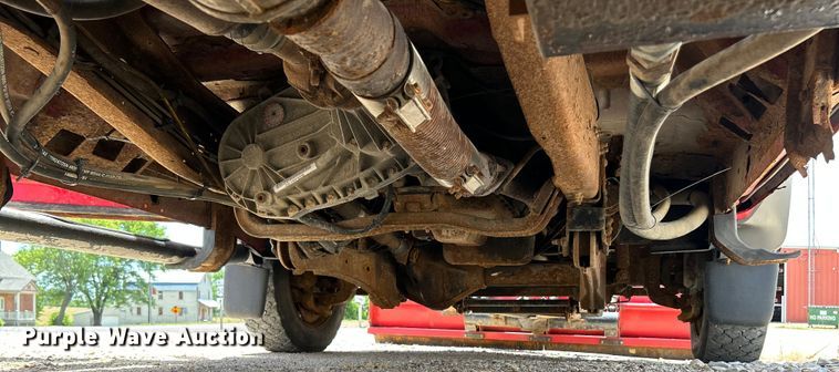 image for item OK9612 2005 Ford F550 Super Duty  dump flatbed truck