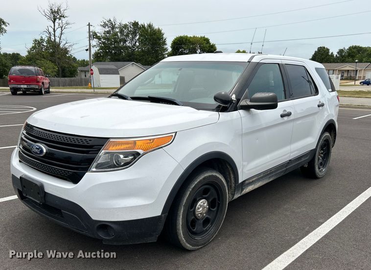 image for item OK9632 2013 Ford Explorer Police Interceptor  SUV