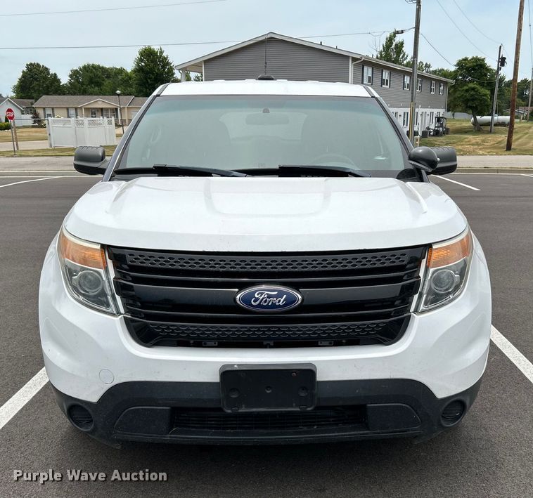 image for item OK9632 2013 Ford Explorer Police Interceptor  SUV