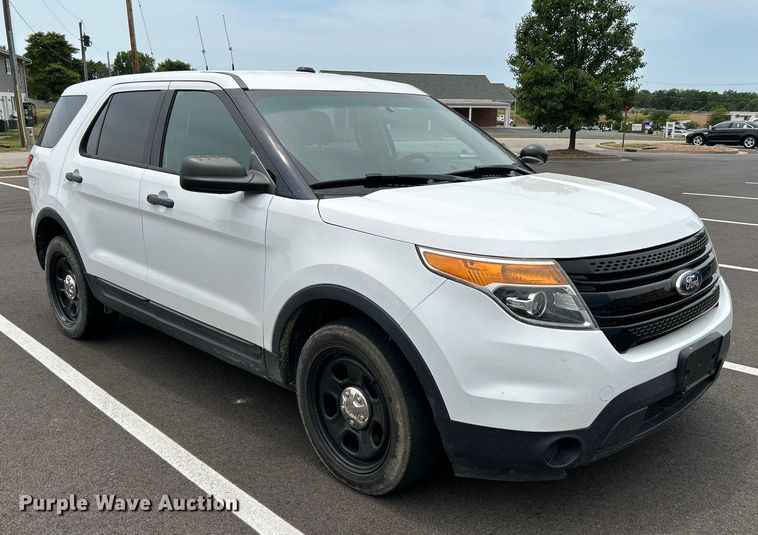 image for item OK9632 2013 Ford Explorer Police Interceptor  SUV