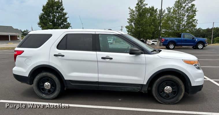 image for item OK9632 2013 Ford Explorer Police Interceptor  SUV