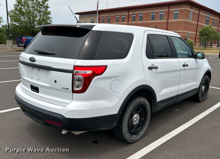 image for item OK9632 2013 Ford Explorer Police Interceptor  SUV
