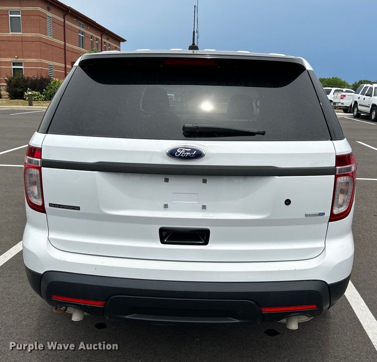 image for item OK9632 2013 Ford Explorer Police Interceptor  SUV