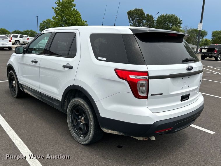 image for item OK9632 2013 Ford Explorer Police Interceptor  SUV