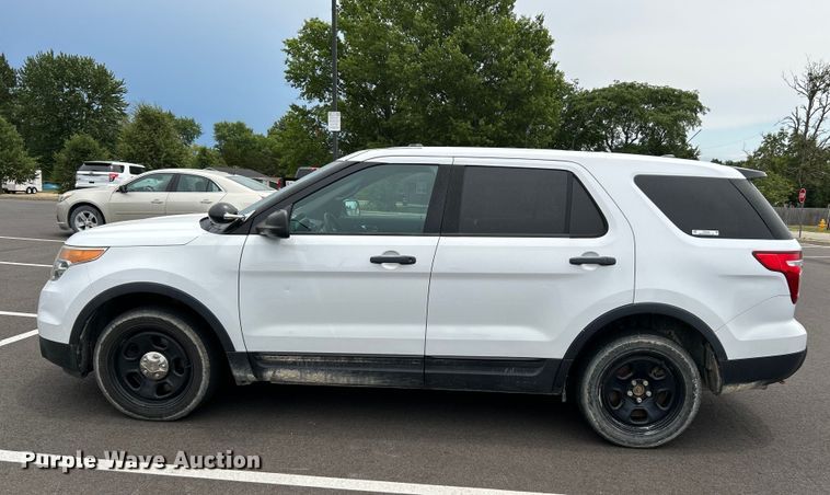 image for item OK9632 2013 Ford Explorer Police Interceptor  SUV