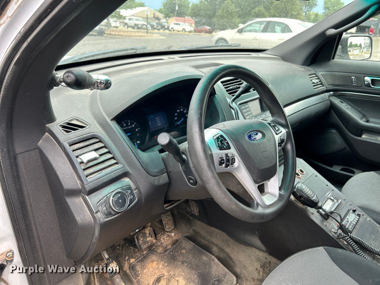 image for item OK9632 2013 Ford Explorer Police Interceptor  SUV