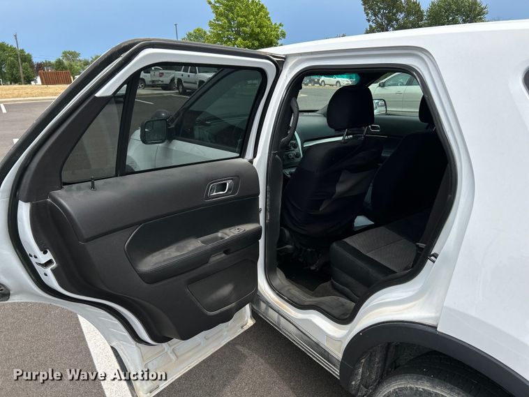 image for item OK9632 2013 Ford Explorer Police Interceptor  SUV