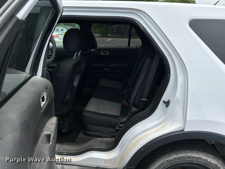 image for item OK9632 2013 Ford Explorer Police Interceptor  SUV