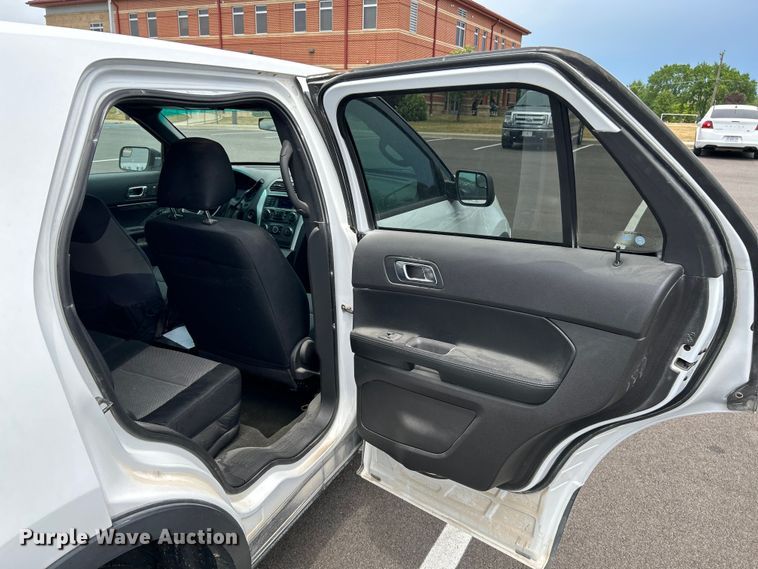 image for item OK9632 2013 Ford Explorer Police Interceptor  SUV