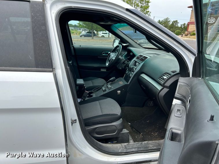 image for item OK9632 2013 Ford Explorer Police Interceptor  SUV