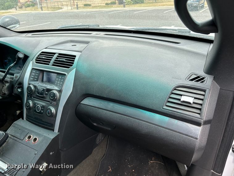 image for item OK9632 2013 Ford Explorer Police Interceptor  SUV