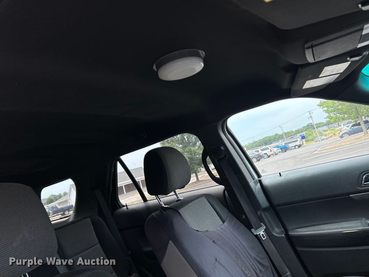 image for item OK9632 2013 Ford Explorer Police Interceptor  SUV