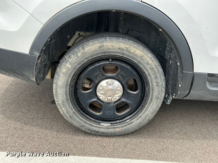 image for item OK9632 2013 Ford Explorer Police Interceptor  SUV