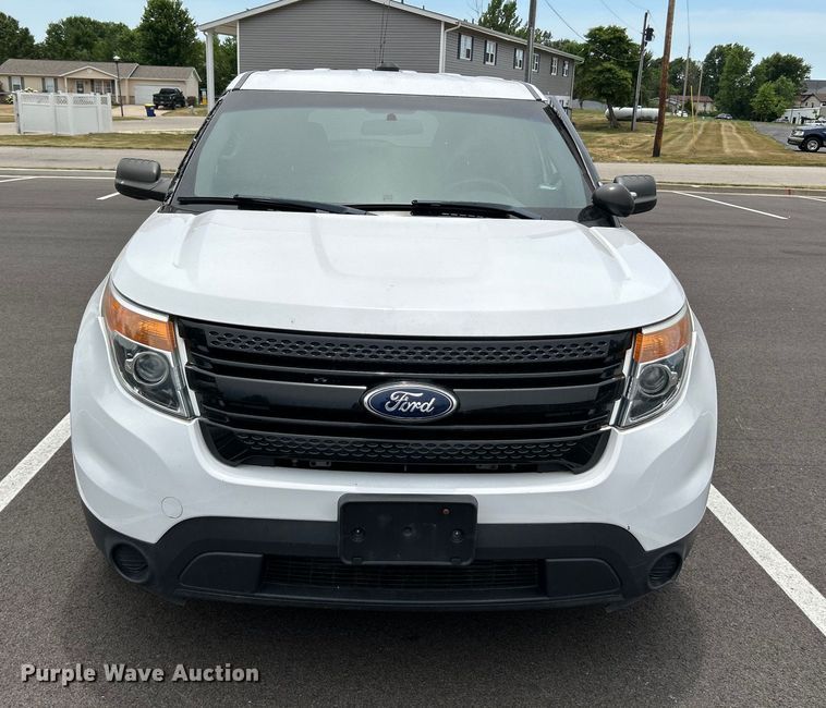 image for item OK9633 2013 Ford Explorer Police Interceptor  SUV