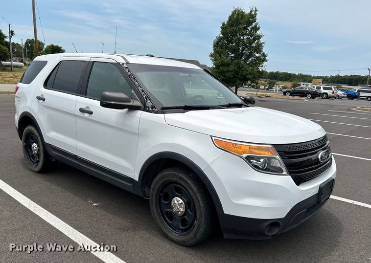 image for item OK9633 2013 Ford Explorer Police Interceptor  SUV