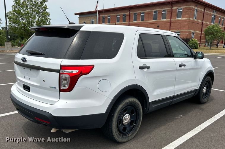 image for item OK9633 2013 Ford Explorer Police Interceptor  SUV