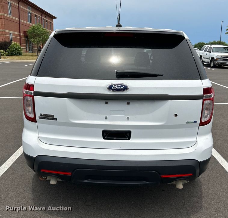 image for item OK9633 2013 Ford Explorer Police Interceptor  SUV