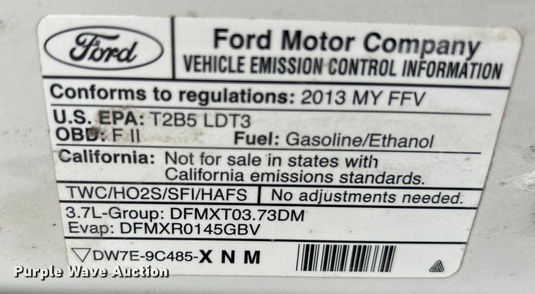 image for item OK9633 2013 Ford Explorer Police Interceptor  SUV