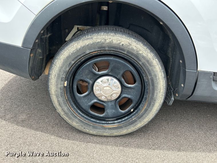 image for item OK9633 2013 Ford Explorer Police Interceptor  SUV