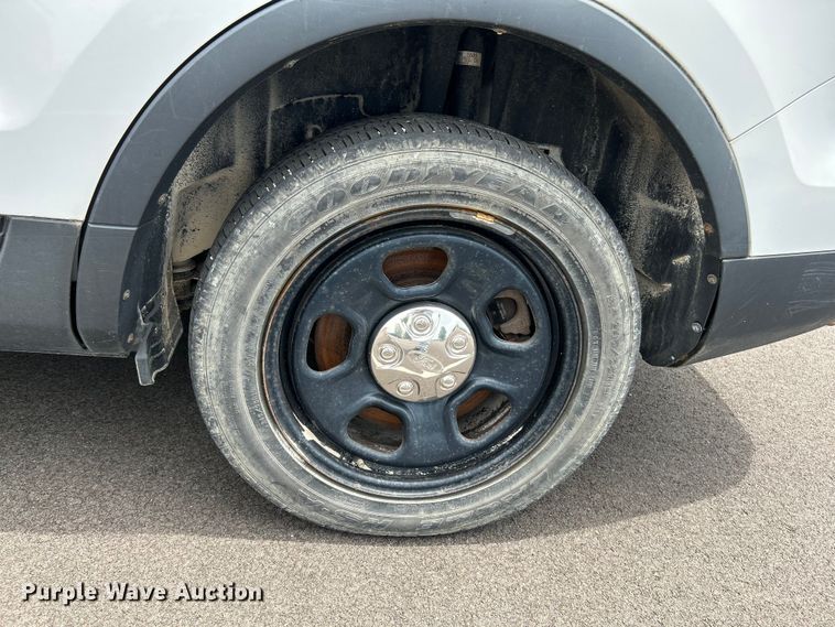 image for item OK9633 2013 Ford Explorer Police Interceptor  SUV