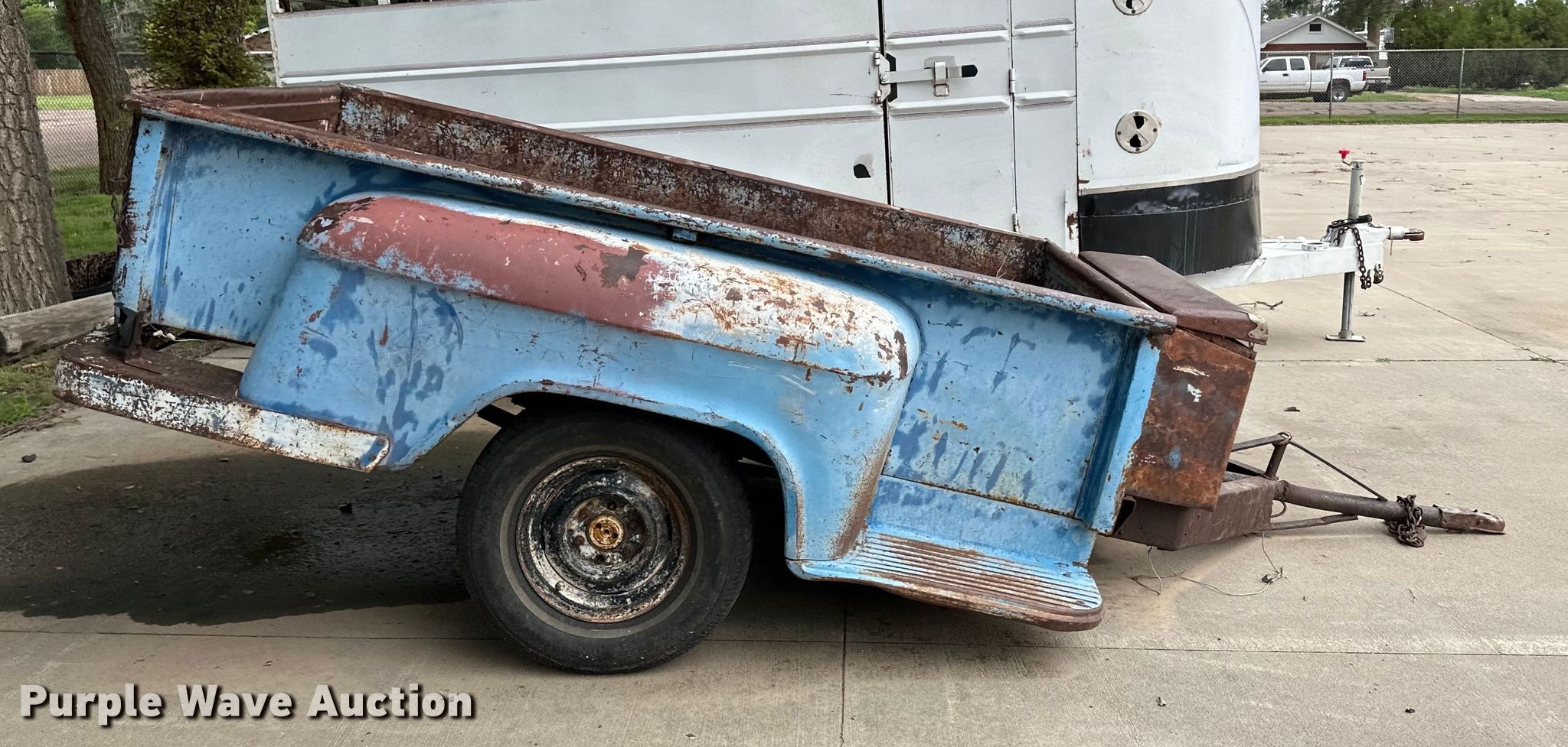 Shop built pickup truck bed trailer in Ulysses, KS Item NE9061 sold