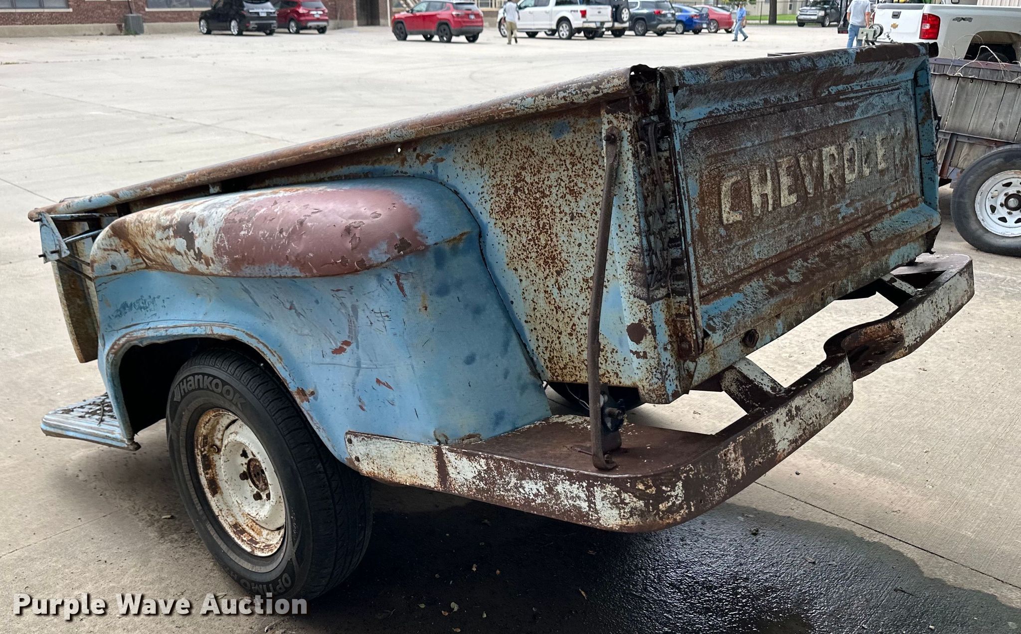 Shop built pickup truck bed trailer in Ulysses, KS Item NE9061 for