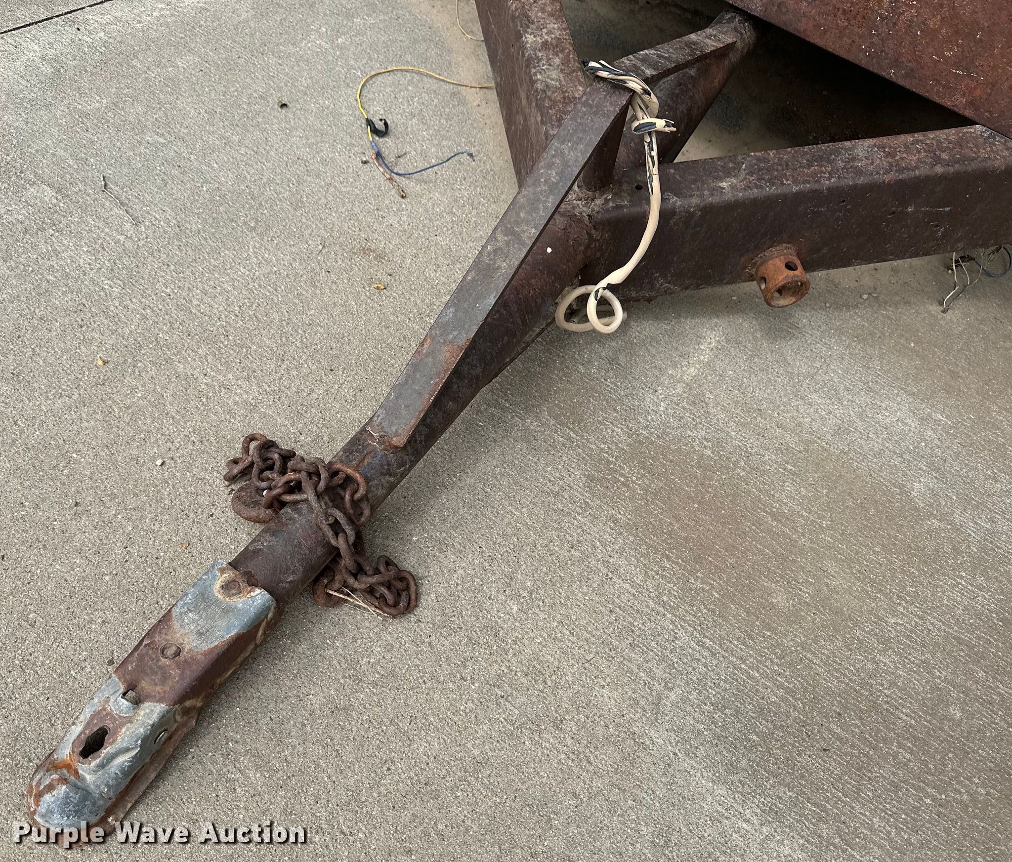 Shop built pickup truck bed trailer in Ulysses, KS Item NE9061 sold