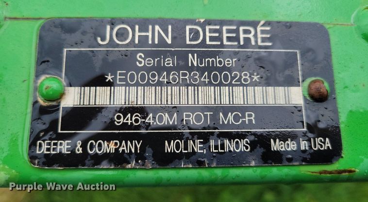 image for item DN4005 2008 John Deere 946 MoCo  swather / windrower