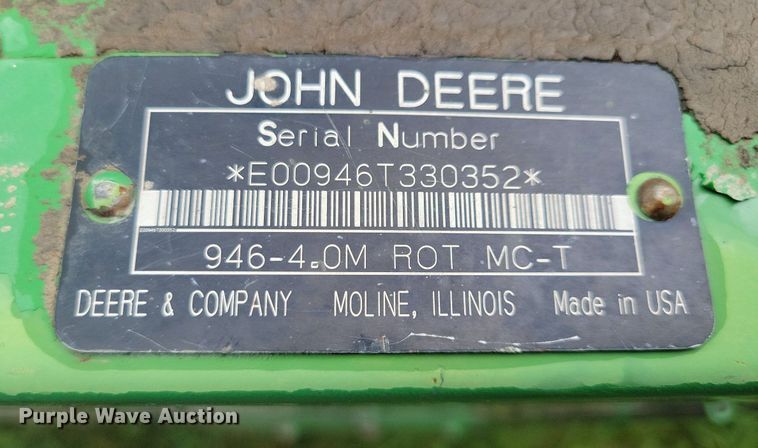 image for item DN4006 2007 John Deere 946 MoCo  swather / windrower