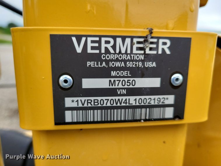 image for item DN4007 2020 Vermeer M7050  disc mower