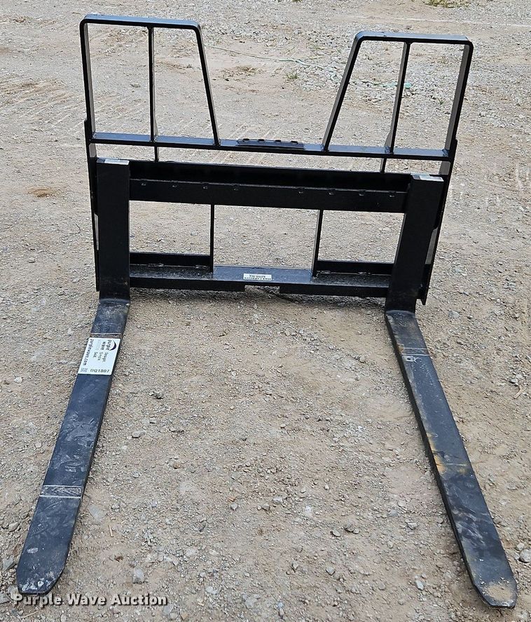 image for item DQ1807 Kivel  48"L skid steer forks