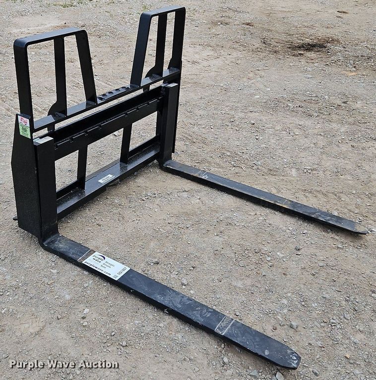 image for item DQ1807 Kivel  48"L skid steer forks