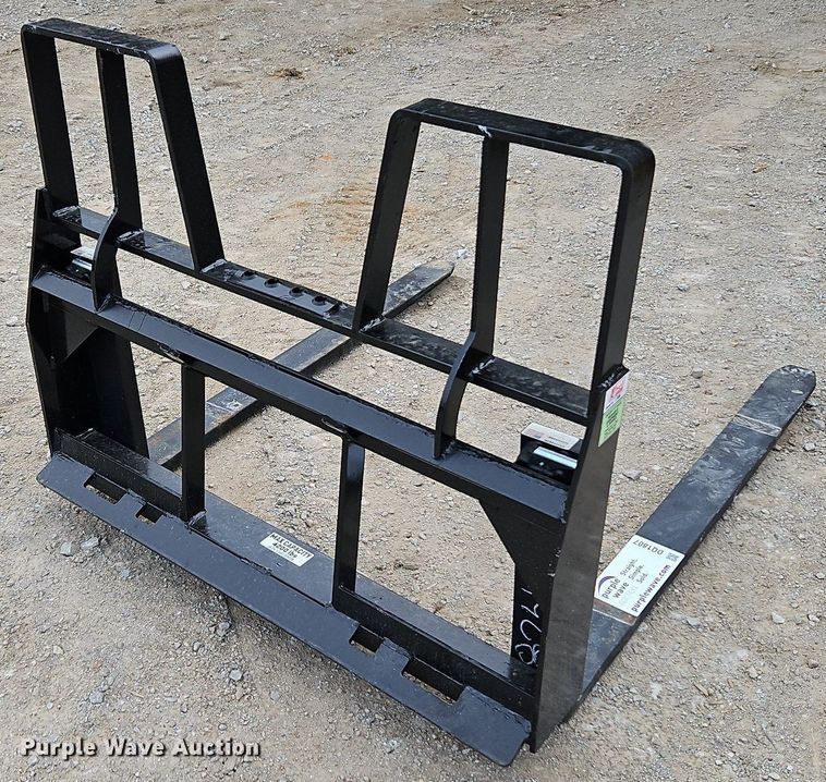 image for item DQ1807 Kivel  48"L skid steer forks