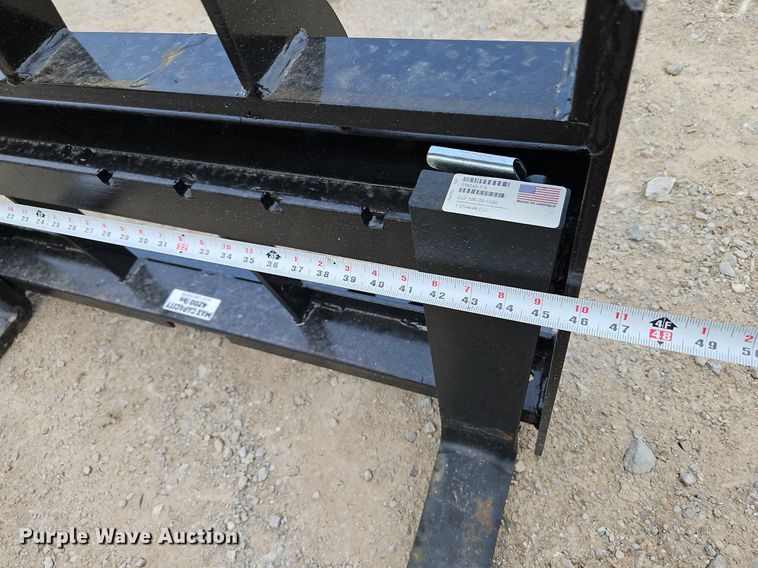 image for item DQ1807 Kivel  48"L skid steer forks