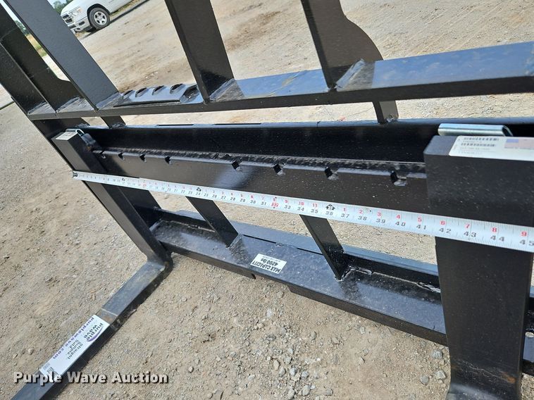 image for item DQ1807 Kivel  48"L skid steer forks