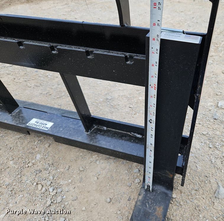 image for item DQ1807 Kivel  48"L skid steer forks