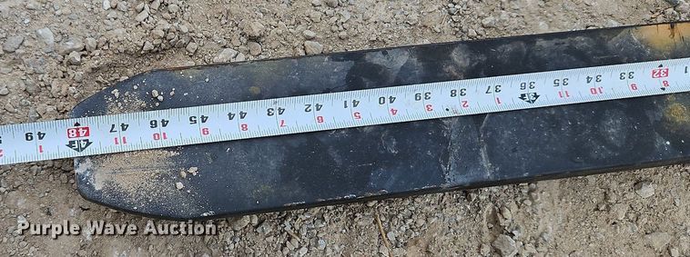 image for item DQ1807 Kivel  48"L skid steer forks