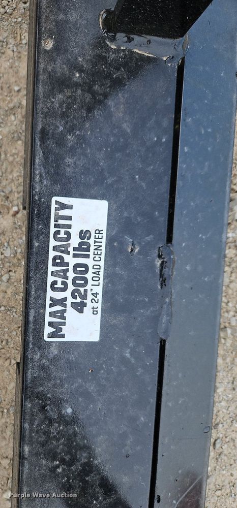 image for item DQ1807 Kivel  48"L skid steer forks