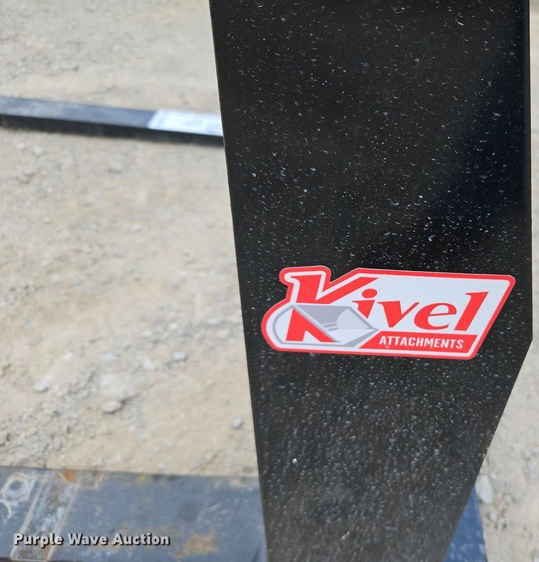 image for item DQ1807 Kivel  48"L skid steer forks