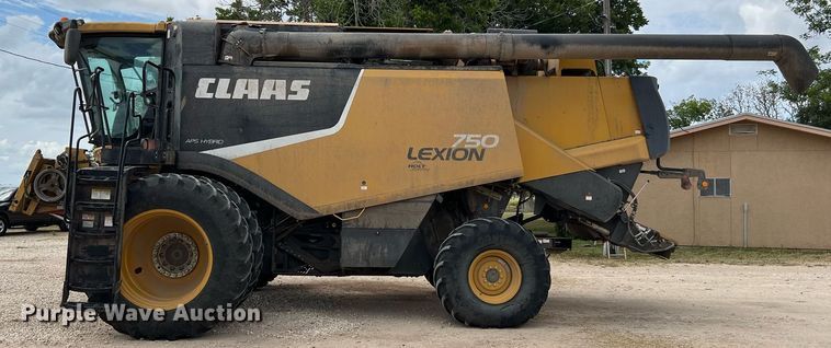 image for item DQ2118 2012 Claas 750  combine